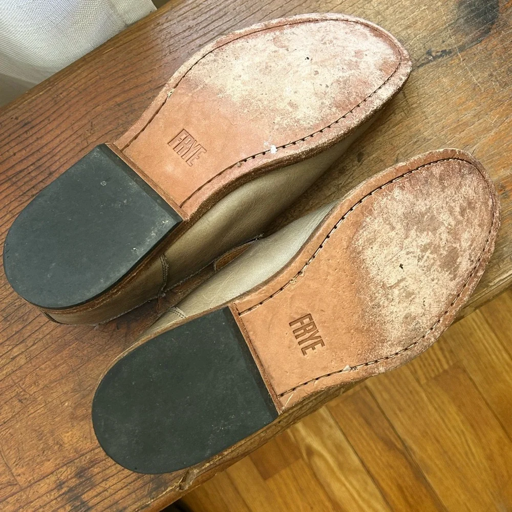 Frye Chris Venetian Slip on Flat Loafer Shoes Mens Size 8D